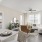 bright, natural light fills living room