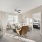 open concept living room next to bedroom