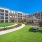 walkway through lawn area with outdoor games